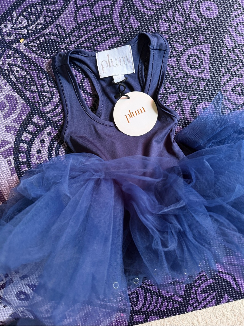 I Love Plum Opal Tutu Dress sz 1
